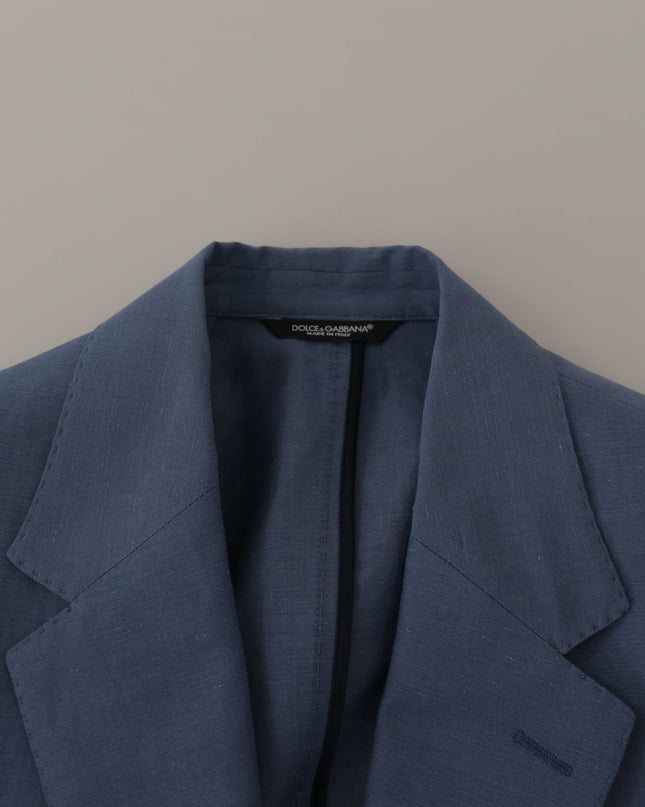 Dolce & Gabbana Elegantes einreihiges Leinenjackett