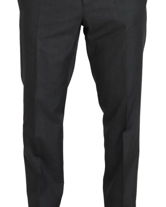 Dolce & Gabbana Schlanker dreiteiliger Anzug Martini Silver Slim Fit
