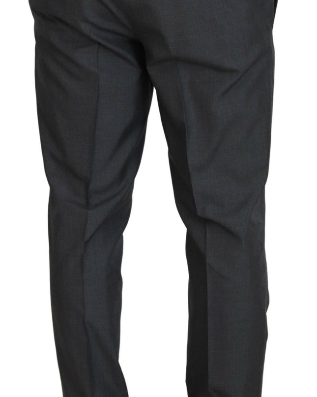 Dolce & Gabbana Schlanker dreiteiliger Anzug Martini Silver Slim Fit