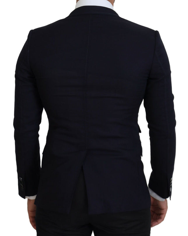 Dolce & Gabbana Eleganter schwarzer einreihiger Blazer