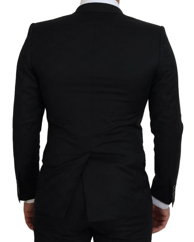 Dolce & Gabbana Eleganter Martini-Stil Schwarzer formeller Blazer