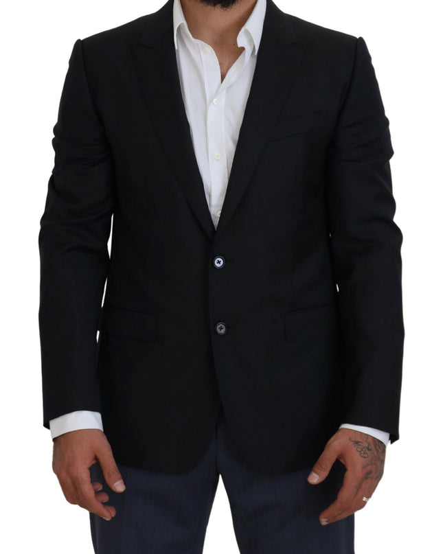 Dolce & Gabbana Eleganter dunkelblauer Martini-Blazer