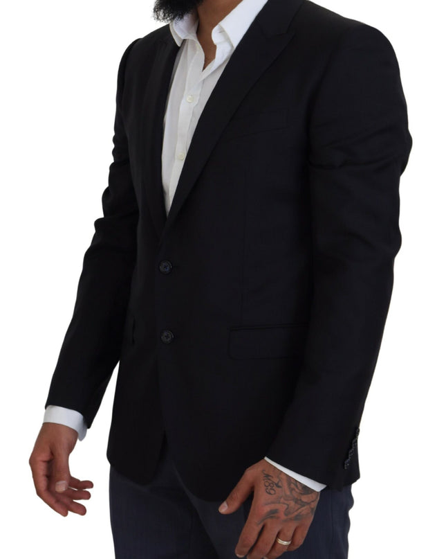 Dolce & Gabbana Eleganter dunkelblauer Martini-Blazer