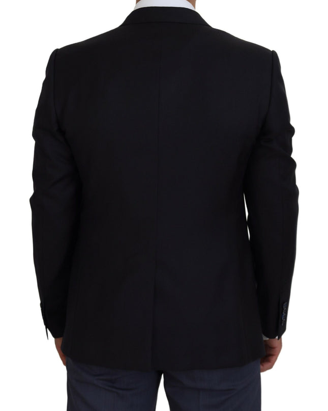Dolce & Gabbana Eleganter dunkelblauer Martini-Blazer
