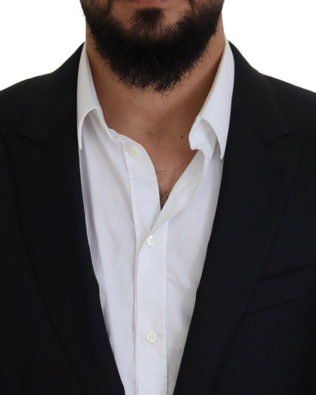 Dolce & Gabbana Eleganter dunkelblauer Martini-Blazer