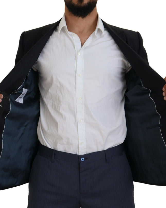 Dolce & Gabbana Eleganter dunkelblauer Martini-Blazer