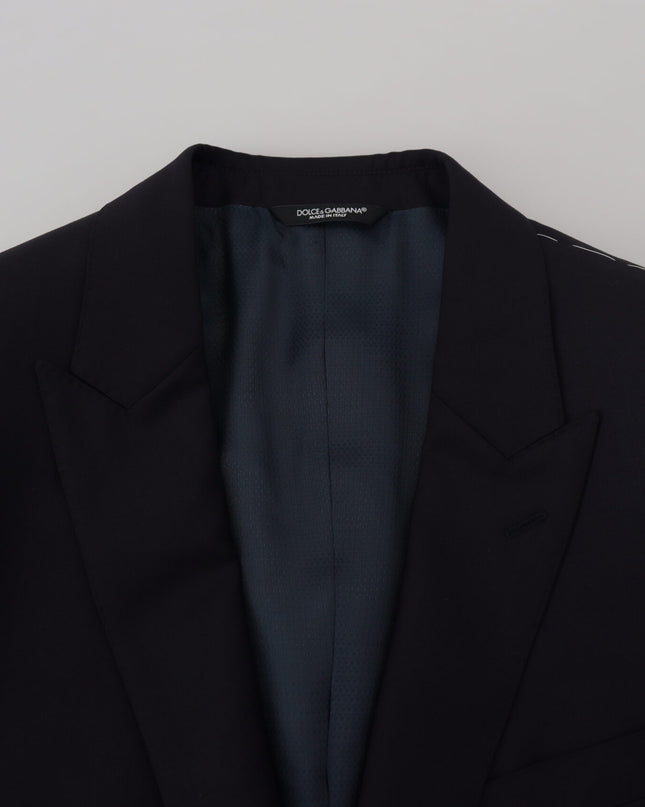 Dolce & Gabbana Eleganter dunkelblauer Martini-Blazer