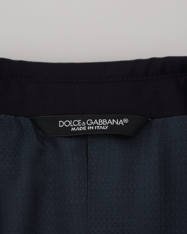 Dolce & Gabbana Eleganter dunkelblauer Martini-Blazer