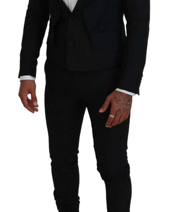 Dolce & Gabbana Eleganter schwarzer Martini-Anzug für den modernen Mann
